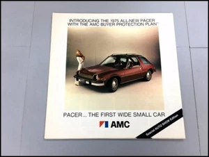 1975 AMC American Motors Vintage Pacer Car Sales Brochure Catalog - Picture 1 of 5
