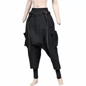 1/6. Trendige dunkle funktionelle Wind Low-End Haremhose Modell für 12 Zoll Körper - Bild 1 von 5