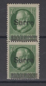 (WH22444) SAAR-GEBIET - 1920, MI C31 IM PAAR, MNH, CV 180€, SIEHE SCANS - Bild 1 von 2