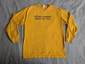 Married To The Mob Shirt Adult Small Yellow Never Coming Back To You Long Sleeve - Picture 1 of 9