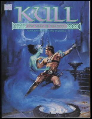 Kull The Vale of Shadow Marvel novela gráfica de bolsillo TPB 1989 Doug Beekman arte Foto 1 de 4