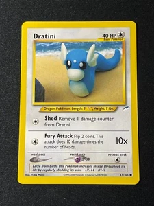 Dratini┃63/105┃Neo Destiny┃Pokemon Card┃WOTC┃Common┃Near Mint - Picture 1 of 2