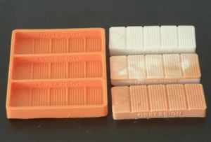 OBSESSION - Stampo in silicone fusione cera barra a scatto cera 3 cavità - Foto 1 di 4
