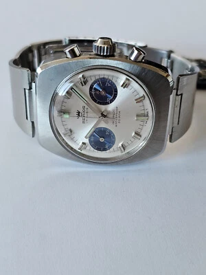 BERIOS-WATERPROOF-20 ATM-CRONO-MANUALE-SUB 200M-ACCIAIO-38 X 42,5 MM-N.O.S.-TAG - Immagine 1 di 4