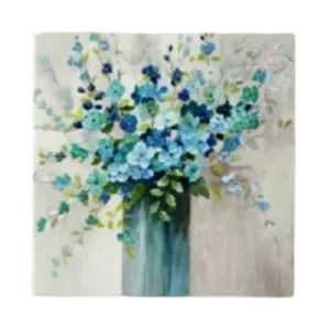 Pintura en lienzo envuelta Sea Isle Wildflowers sobre lienzo 16"x 16" x 1,5" Wexford - Imagen 1 de 15
