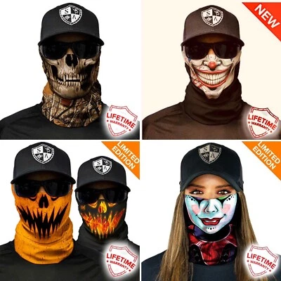 Obtén los 4 protectores faciales de pesca con armadura de sal. Joker + Tentress + Calavera + Jack-O Foto 1 de 4
