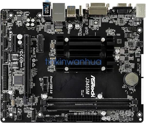 FOR ASRock J3455M Mini Motherboard Supports ITX Quad Core NAS DDR3 Test OK - Picture 1 of 4