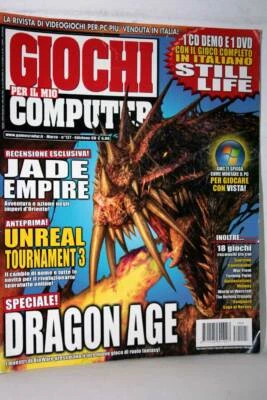 GIOCHI PER IL MIO COMPUTER N.127 MARZO 2007 RIVISTA PESSIMO STATO ML3 60460    - Immagine 1 di 2