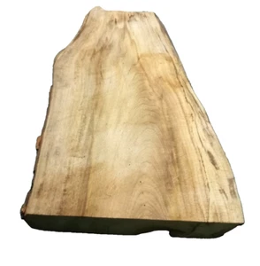 SPALTED MYRTLEWOOD BLANK TURNING CRAFTING WOODWORKING APPROX 21x11.5x2 IN - Picture 1 of 3