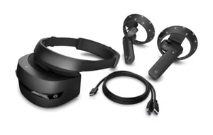 HP Windows Mixed Reality VR 1000-100 Headset Dev Edition W/ CONTROLLERS 600$ - Picture 1 of 9