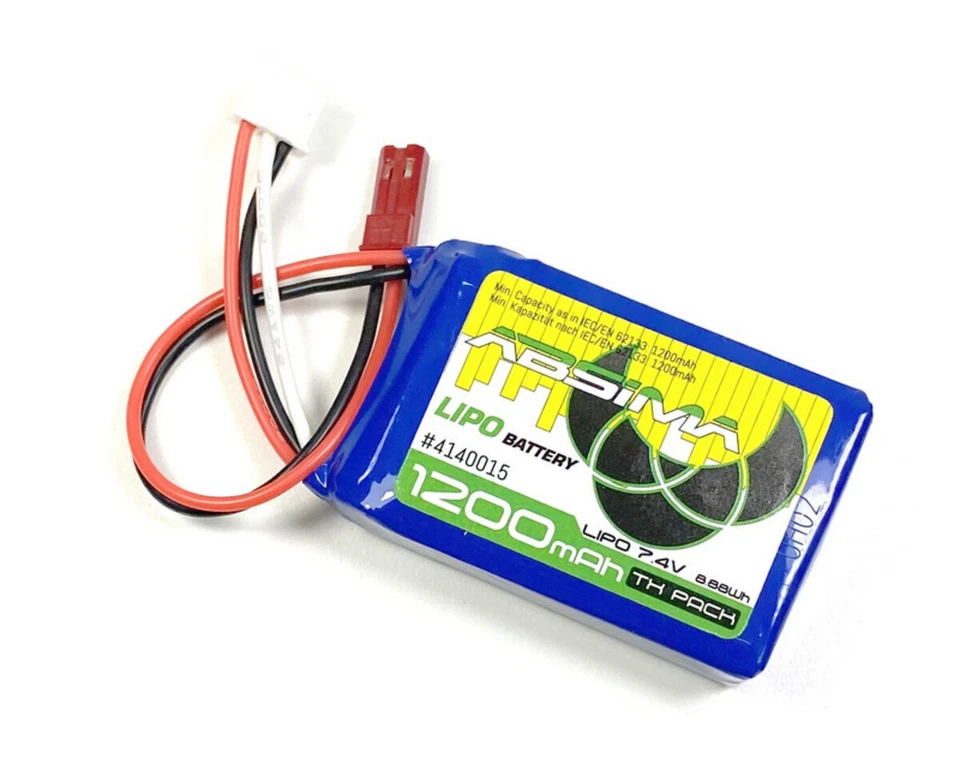 Absima TX LiPo 2S 7.4V 1200mAh SC BEC-plug AB-4140015  - Bild 1 von 1