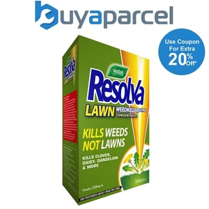 Westland Resolva Lawn Weedkiller Extra Concentrate 500ml For All Grasses - Picture 1 of 6