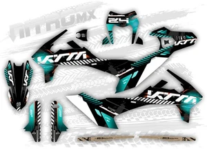 Juego gráfico adecuado KTM SMC-R 690 2019 2020 2021 2022 2023 2024 Supermoto - Imagen 1 de 2
