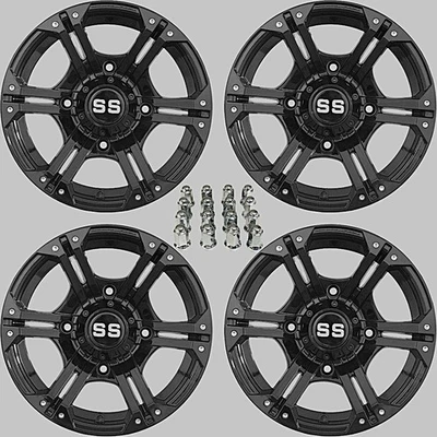 RUEDAS DE ALUMINIO POLARIS SCRAMBLER XP1000 14" VIPER BLK ATV / UTV (JUEGO 4) POL1CA Foto 1 de 4