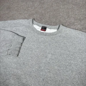 Vintage 90s Pro Spirit Sweatshirt Herren 2XL Crewneck Grau Blanko Made In USA - Bild 1 von 7