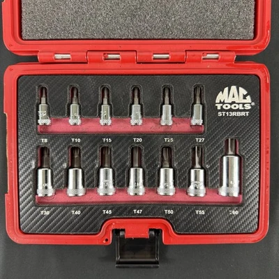 Mac Tools 13-PC. R.B.R.T. Star Driver Set ST13RBRT (Used) - Image 1 of 4