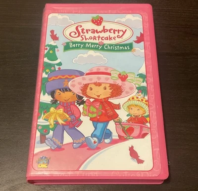 Strawberry Shortcake Berry, Merry Christmas (VHS, 2003) - Image 1 of 4