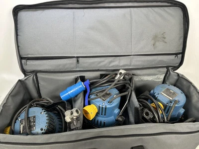 Arri Arrilite 800 Video/Studio 800w Lights + soft bag, stands x 3 - Image 1 of 4