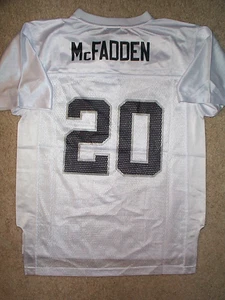 REEBOK Oakland Raiders DARREN McFADDEN nfl Jersey YOUTH KIDS BOYS (L-LARGE 14-16 - Picture 1 of 3