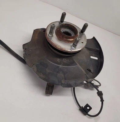 Hyundai Accent 2012-2017 husillo conductor delantero izquierdo nudillo ABS montaje fabricante original Foto 1 de 4