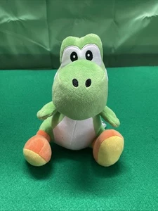 Peluche de peluche verde Yoshi All Star 8" Super Mario Bros Little Buddy - Imagen 1 de 8