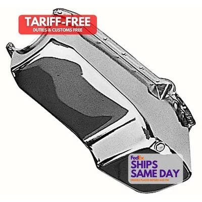 Trans-Dapt 9005, One Early Sb Chevy Oil Pan Chrome Steel Performance Racing Part - Image 1 of 4