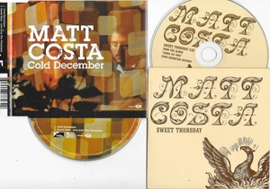 2 x MATT COSTA - sweet thursday  + cold december CD s - Bild 1 von 1