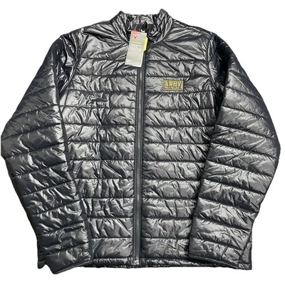 Jaqueta Under Armour Storm Insulate Puffer Masculina Tamanho G Nova Com Etiqueta Preta/Azul Brilhante - Imagem 1 de 4