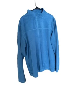 Alpine Design Sky Blue Fleece Quarter Zip Pullover 3XL - Picture 1 of 6