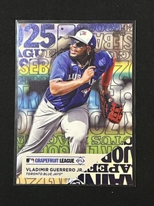🔥Vladimir Guerrero Jr. 2025 Topps Series 1 “Training Grounds” TG-7 Blue Jays - Picture 1 of 2