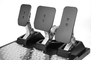 Pro Carbon Pedals - Thrustmaster T-LCM TLCM Carbon Fibre Pedal Faces - Picture 1 of 17