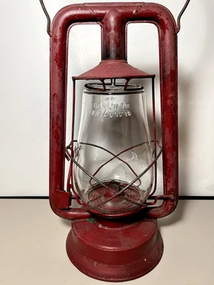 Linterna modelo supremo Embury Mfg Defiance No.0 de colección Varsovia NY Dietz Globe Foto 1 de 4