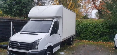 VW Crafter 2015 Luton Tail Lift LWB Spares Or Repairs - Image 1 of 4