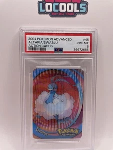 Tarjeta de acción Pokémon Altaria lenticular PSA 8 casi nueva 2004 - Imagen 1 de 2