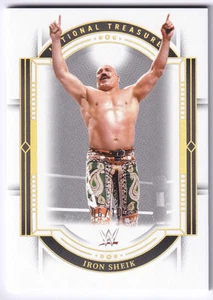 Iron Sheik | Numbered 06/10 | Holo Gold | WWE 2024 Panini National Treasures - Bild 1 von 2