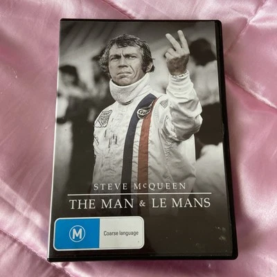 Steve McQueen The Man & Le Mans DVD Region 4 PAL - Free Post - Image 1 of 4