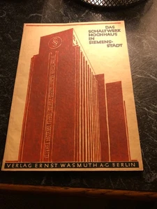 Das Schaltwerk Hochhaus in Siemensstadt Architektur Wasmuth 1930 Berlin - Bild 1 von 5
