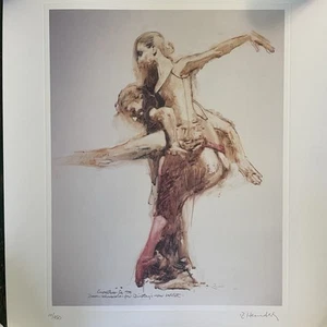 Robert Heindel Signed Limited Edition Litho Print Study From The Dance House - Picture 1 of 9