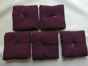 Set of 5 Tsuba Storage Pads for Paulownia Box – Cushion for Japanese Sword Guard - Picture 1 of 5
