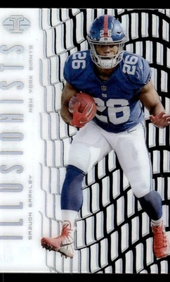 2018 PANINI ILLUSIONS SAQUON BARKLEY ILL-SB MINT ILLUSIONISTS RC NEW YORK GIANTS - Image 1 of 2