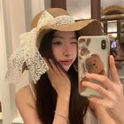 Breathable Beach Hat Light and thin Sun Hat Practical Straw Hat