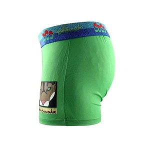 Boxer Calecon COCO PLANET PIEGE A COUGAR Homme Enfant VERT T S 2 Microfibre - Picture 1 of 2