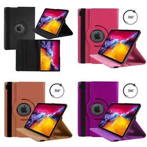 Pour Apple IPAD Pro 2021 11-Inch Étui Tablette 360 Rotatif Cuir PU Housse - Bild 1 von 21
