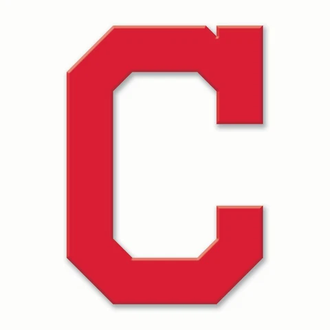 MLB CLEVELAND GUARDIANS MAGNET LOGO FLEXIBLE SMALL 2 1/2" X 3 1/2" NEW Cover