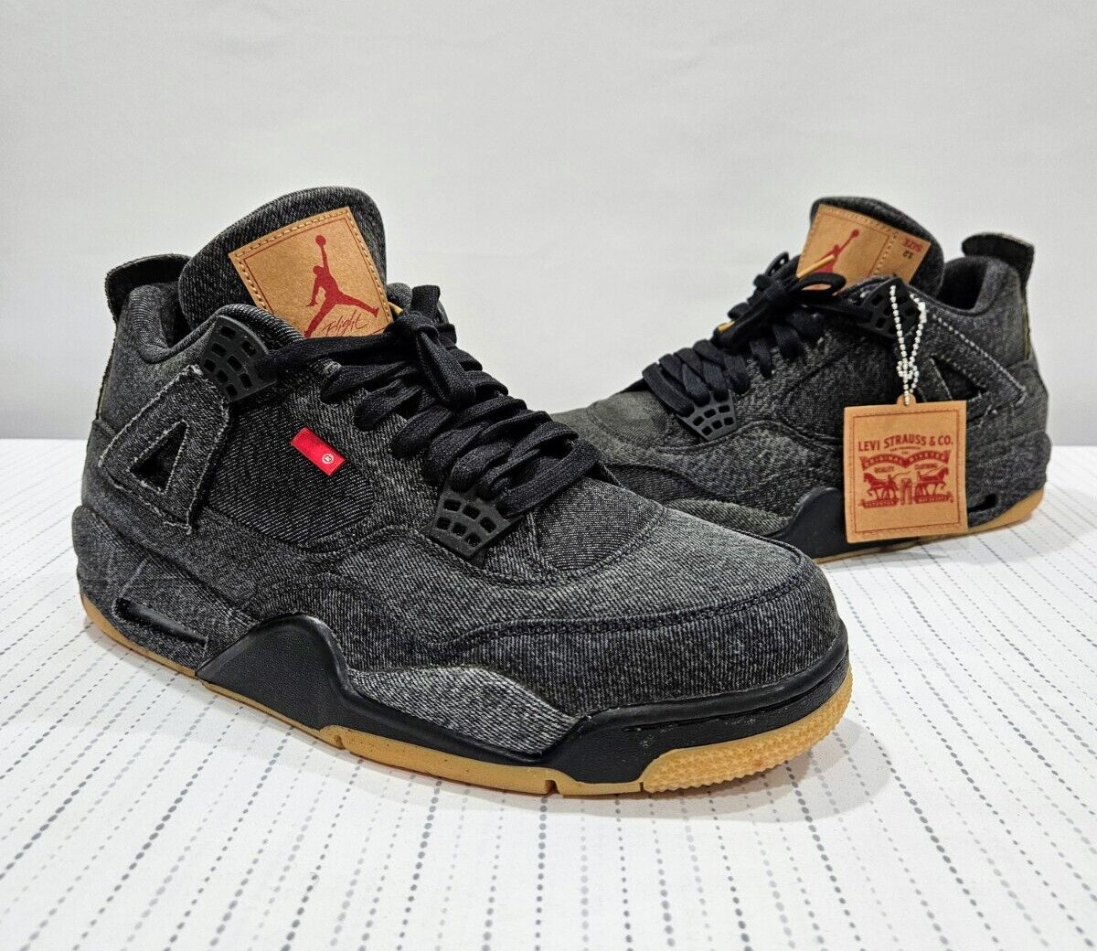 Levi's x Air Jordan 4 Retro Denim for Sale | Authenticity Levi's x Air Jordan 4 Retro Denim for Sale | Authenticity