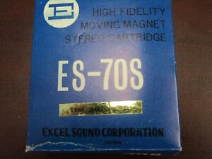 EXCEL ES-70S Turntable Cartridge &  Stylus NOS with Accessories