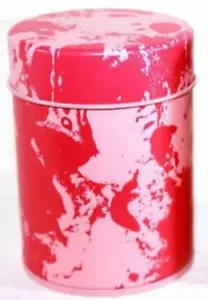 Teavana rosa Spritzer 3,5 Zoll Teedose Kanister - Bild 1 von 4