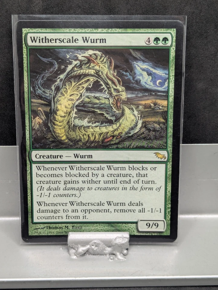 Witherscale Wurm X1 LP Shadowmoor Magic the Gathering - Image 1 of 1