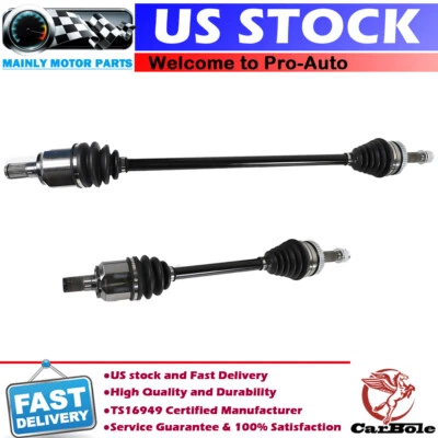 2PCS Front Left and Right CV Axle Assembly for Hyundai Sonata 2011-2014 L4 2.4L - Image 1 of 4
