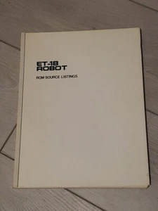 Rare Heathkit ET-18 Robot ROM Source Listings 1983 Hero 1 Manual - Picture 1 of 12